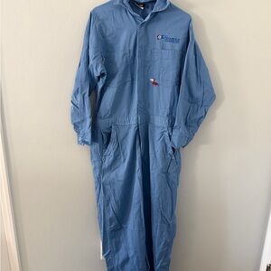 Saf-Tech FR Coveralls Seabulk Tankers Men’s Small 34-36 Blue Flame Resistant